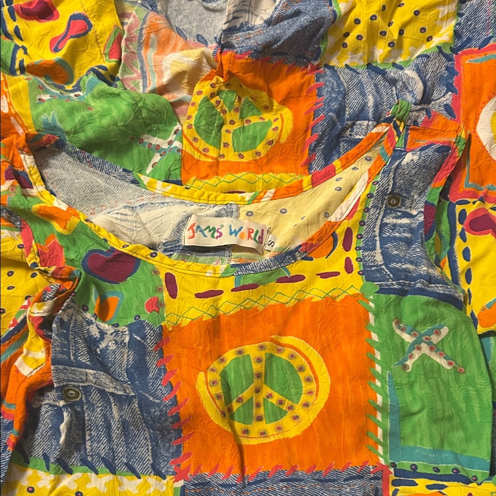 Vintage Jams World Patchwork Dress